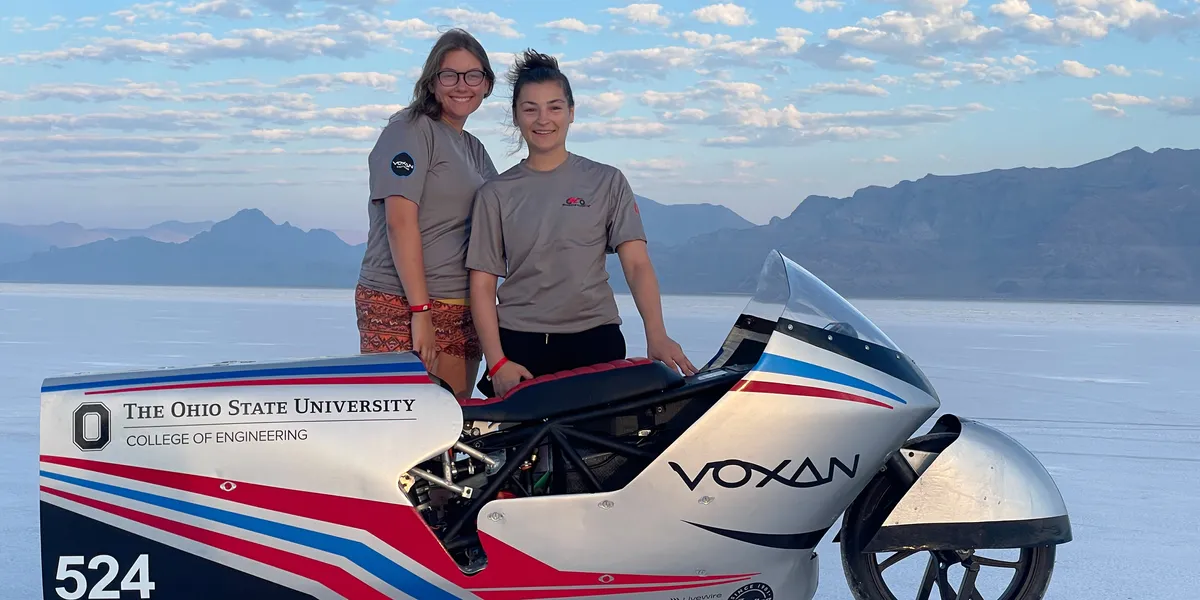 Student-Built E-Motorcycle Breaks Speed Records