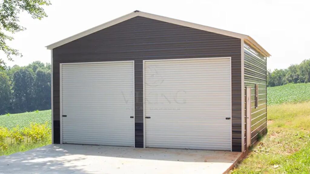 Winter-Proof Metal Garage